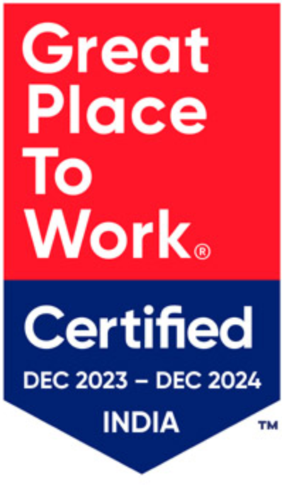 Great Place To Work Certificate Image